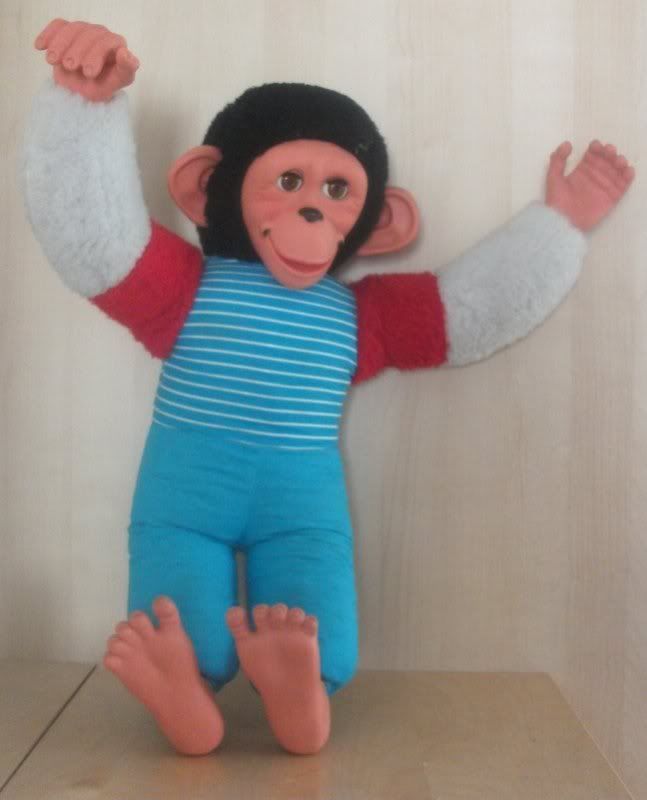 toy chimpanzee 1960s